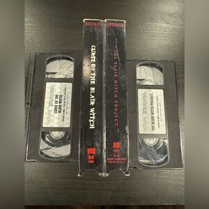 MAKE OFFER The Blair Witch Project VHS Set
